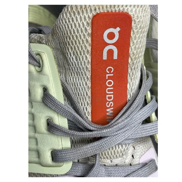 On Cloud Cloudswift Women's Running Shoes Sz 7 Ice / Oasis Cushion Performance - Picture 6 of 14